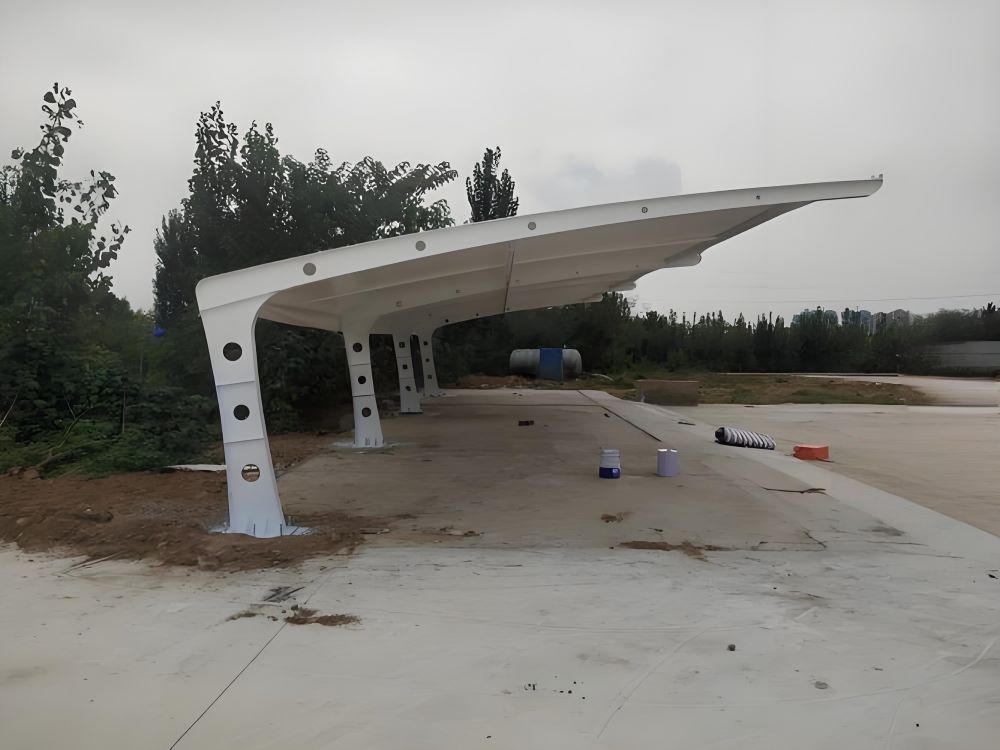 膜結(jié)構(gòu)汽車(chē)棚22