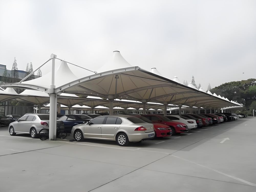 膜結(jié)構(gòu)汽車(chē)棚24