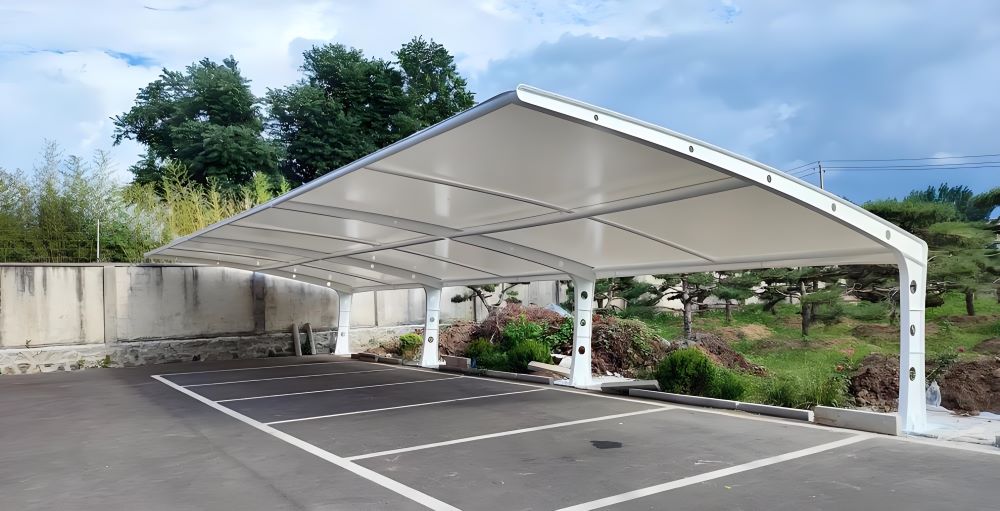 膜結(jié)構(gòu)汽車棚25